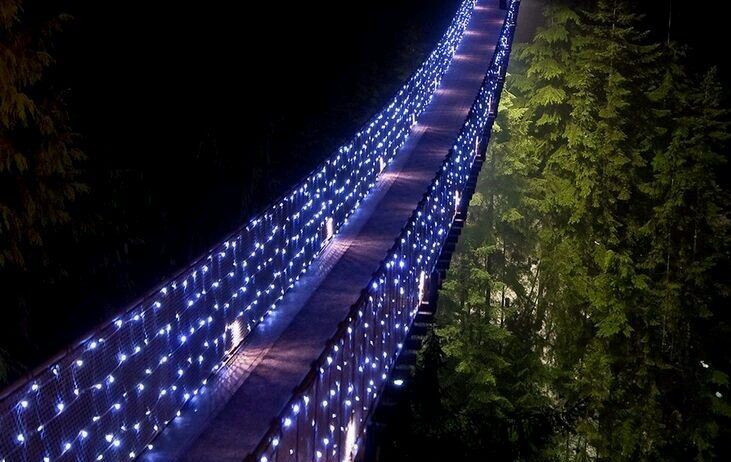 Suspension bridge in Khiyav, Ardabil