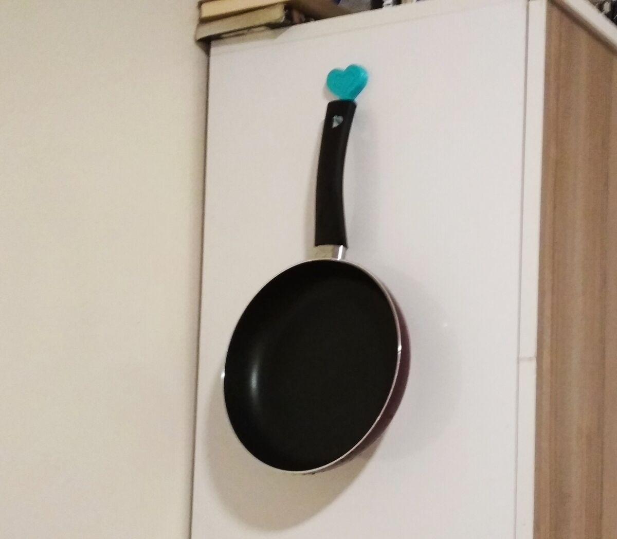 Pan cleaned and put back