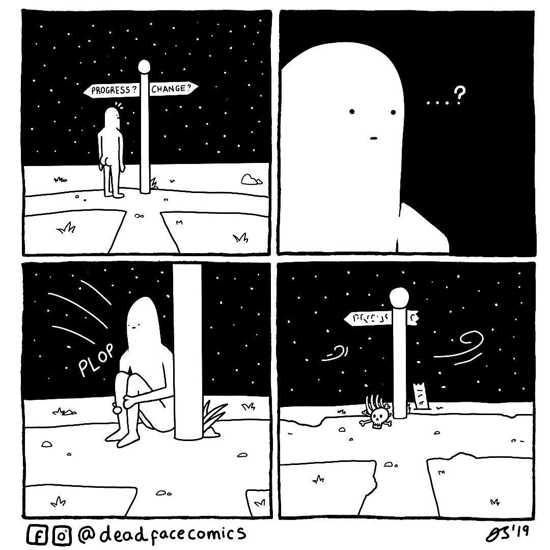 Self-change vs Environment-change